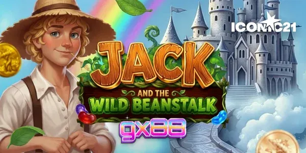 Tampilan visual slot Jack and the Wild Beanstalk dengan sulur kacang yang merambat