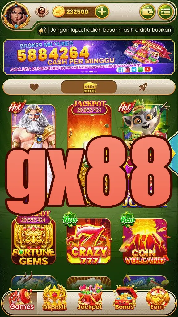 gx88 Masuk